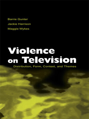 cover image of Violence on Television